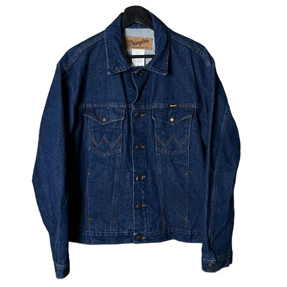 Wrangler Mens Trucker Jacket Large - Picture 1 of 3